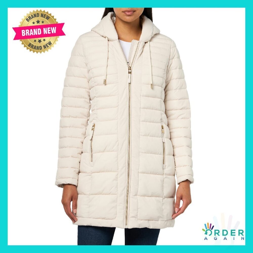 Packable Zip Up Jacket 3/4 Sleeve Comfortable Essential Versatile Outerwear